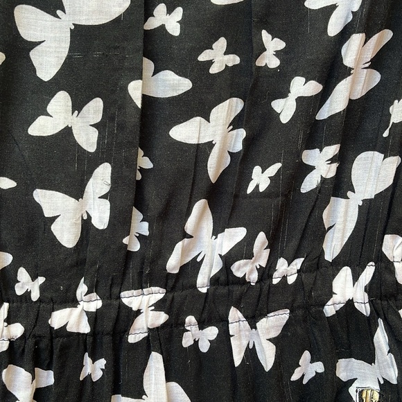 🦋 Y2K Vintage Circa 2006 Butterfly print Dress with zipper detail ✨ - Picture 13 of 17